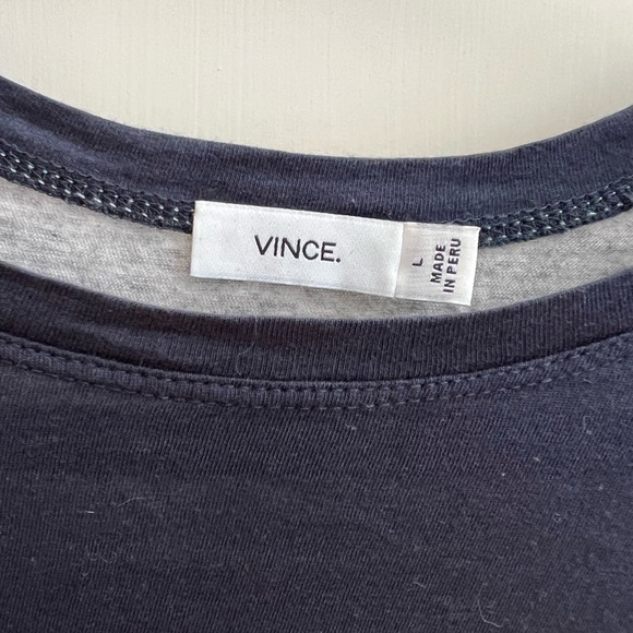 Vince size L two tone shirt - Picture 2 of 5